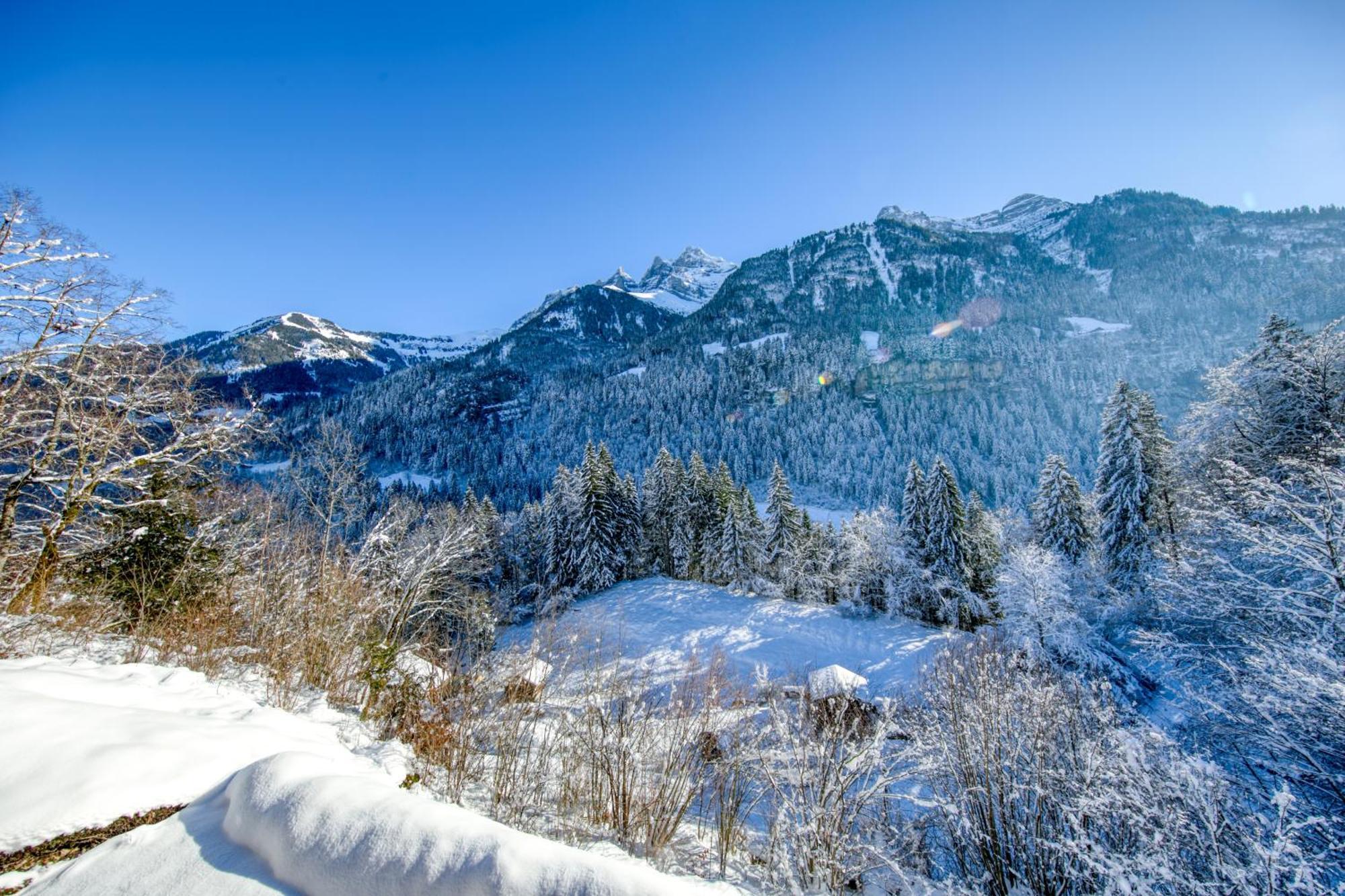 Champcalme 5 Terrace & Enchanting Views Apartment Champery Exterior photo